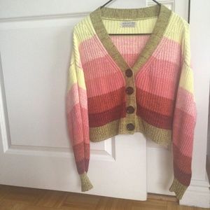 XS Cropped urban outfitters sweater